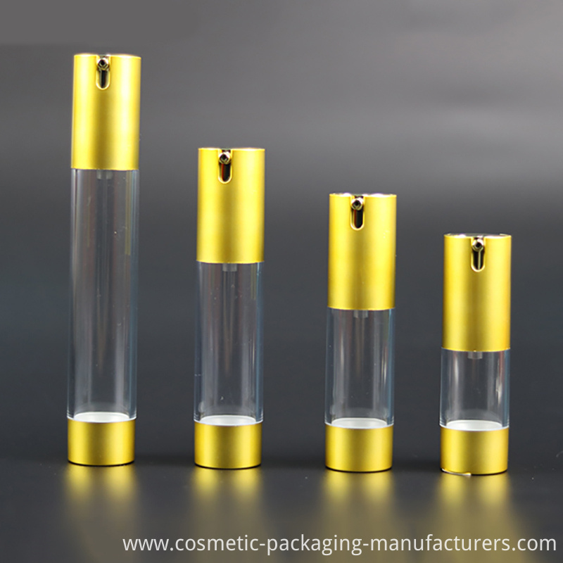 Cosmetic Packaging Plastic Spray Lotion Airless Bottle (NAB24)